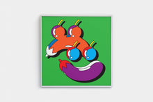 Load image into Gallery viewer, The Never Ending Cherry and Eggplant
